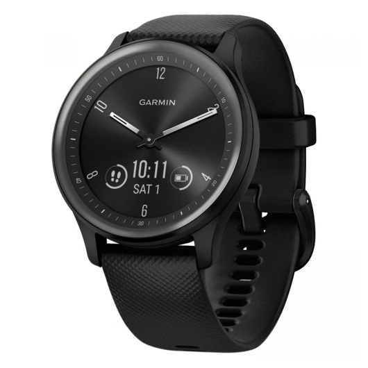 Умные часы Garmin Vivomove Sport черный/черный