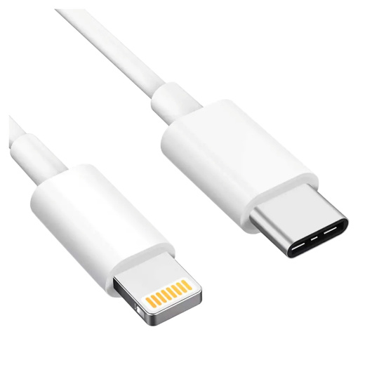 Кабель USB-С Lightning (1м) Белый