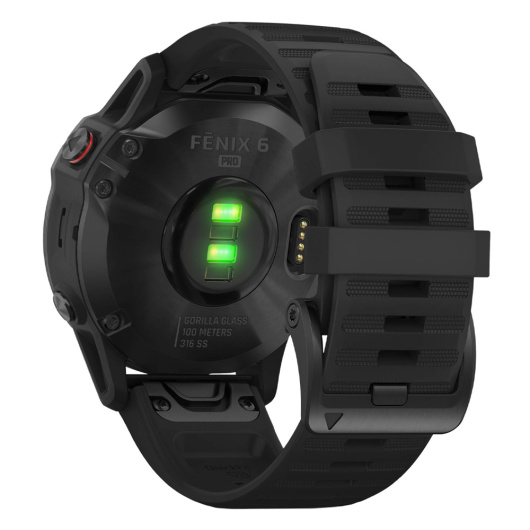 Умные часы Garmin Fenix 6 Pro Wi-Fi NFC, черный