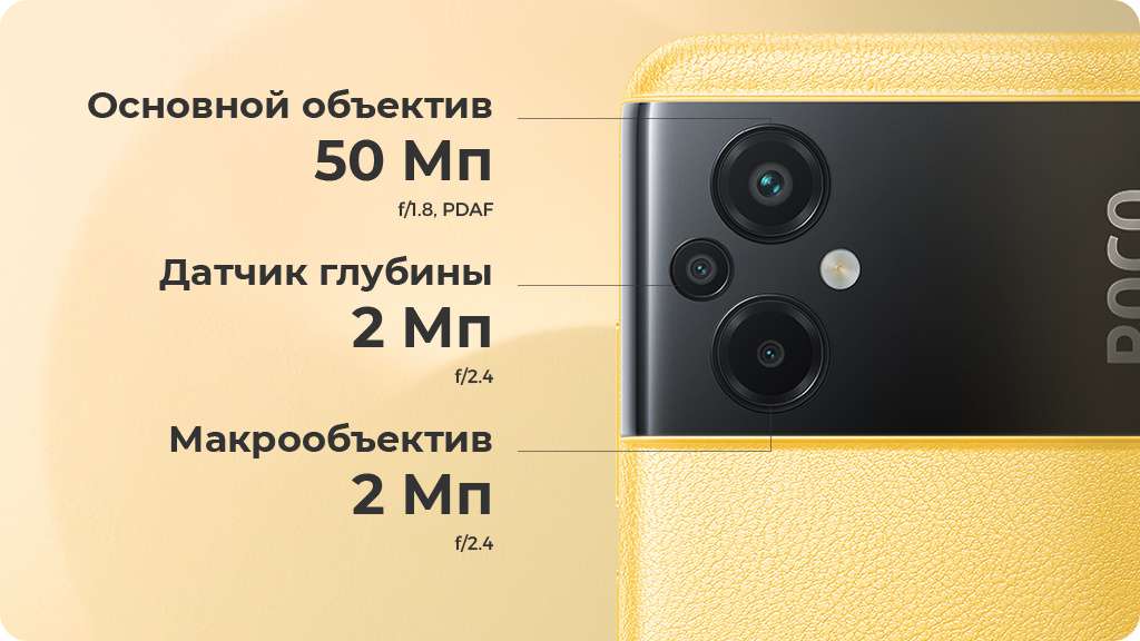 Xiaomi Poco M5 4G 4/64Gb Черный Global Version