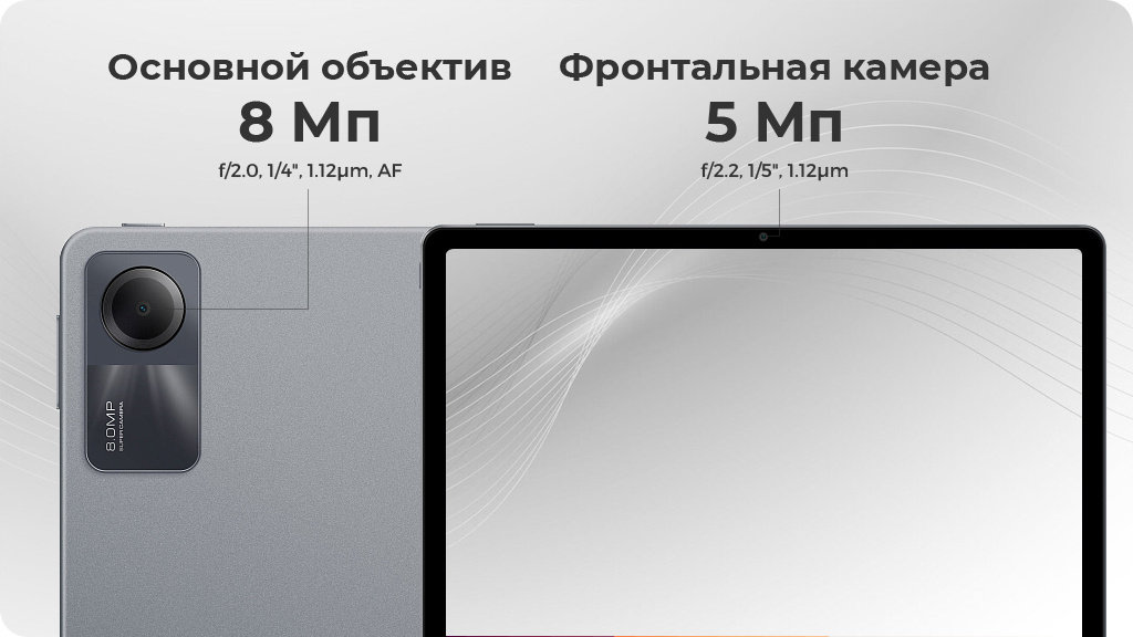 Планшет Xiaomi Redmi Pad SE 6/128Gb WIFI Серый